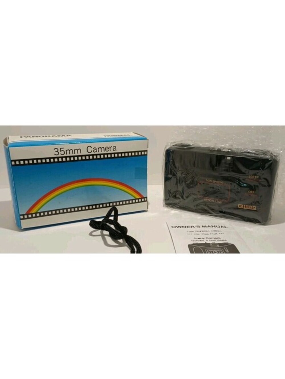 Panorama Standard - QL280 - 35mm - Black Camera - NEW w/ Box & Manual VINTAGE